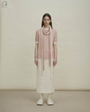 SWAYING 24 Autumn and Winter Thick Seamless Straight Skirt SW-SW24AW3B02-BAI White
